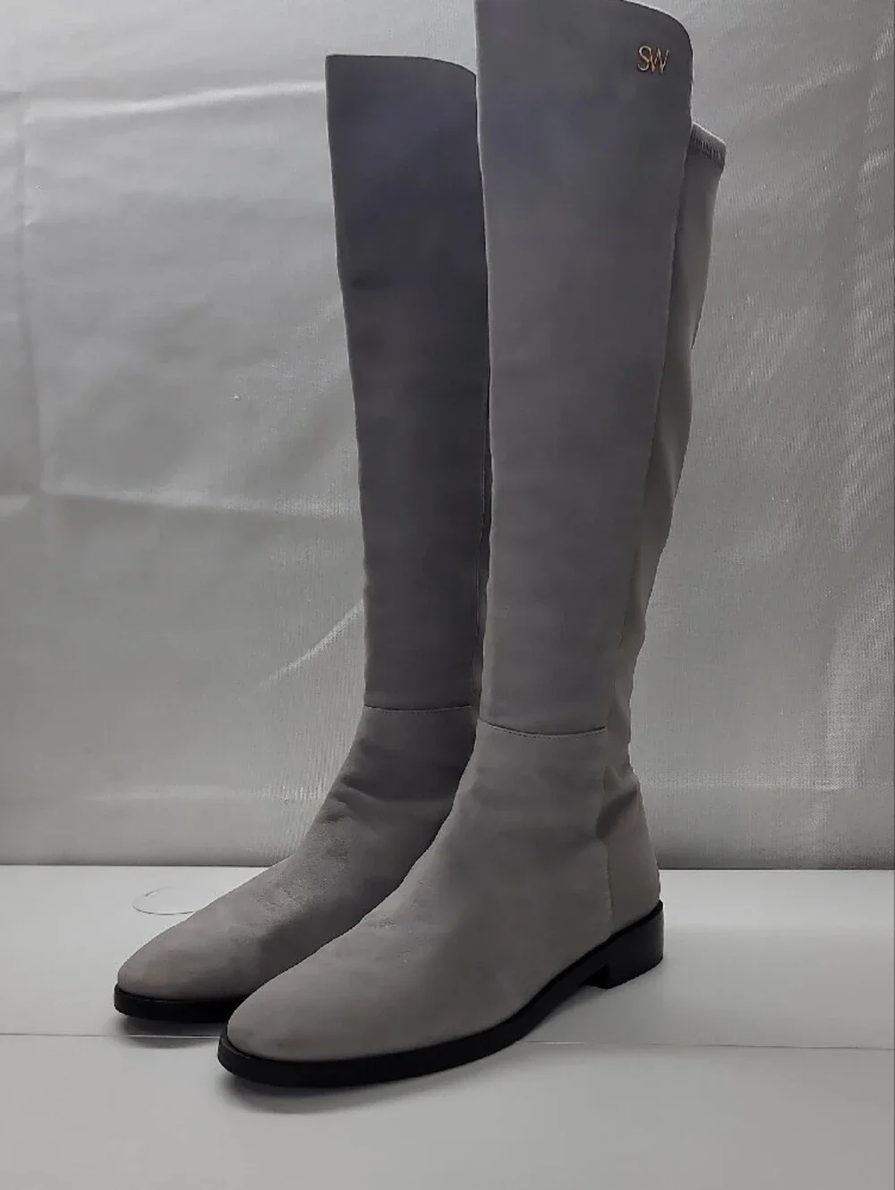 Stuart Weitzman Keelan City Knee High Boot Flannel Size 9